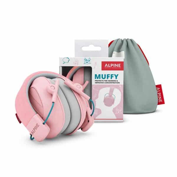 Alpine Høreværn til børn pink 2 Alpine Høreværn til børn pink - Billede 2