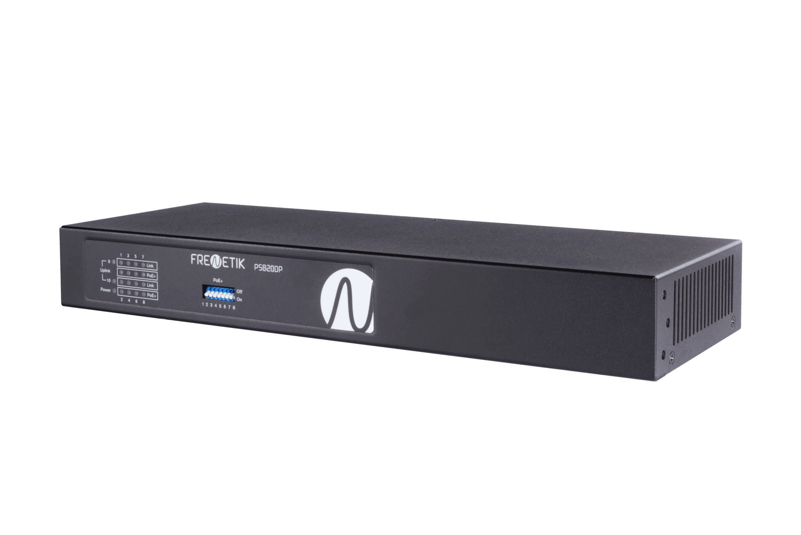 Frenetik CORE 8 Dante™ PoE+ distributor / 8 outputs 1 Frenetik CORE 8 Dante™ PoE+ distributor / 8 outputs