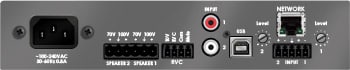 Stewart Audio DSP100-2-LZ-D Half Rack Low Impedance Dante/AES67 Amplifiers 100w @ 8Ω x 2 - Integrated DSP - 2 Dante channels in 2 Stewart Audio DSP100-2-LZ-D Half Rack Low Impedance Dante/AES67 Amplifiers 100w @ 8Ω x 2 - Integrated DSP - 2 Dante channels in - Billede 2