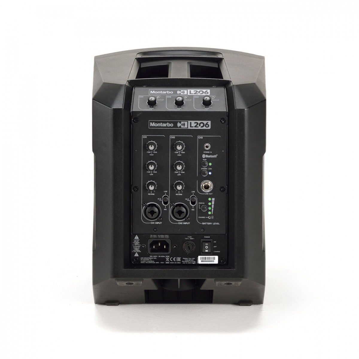 Montarbo L-206 All in one PA loudspeaker 3 Montarbo L-206 All in one PA loudspeaker - Billede 3