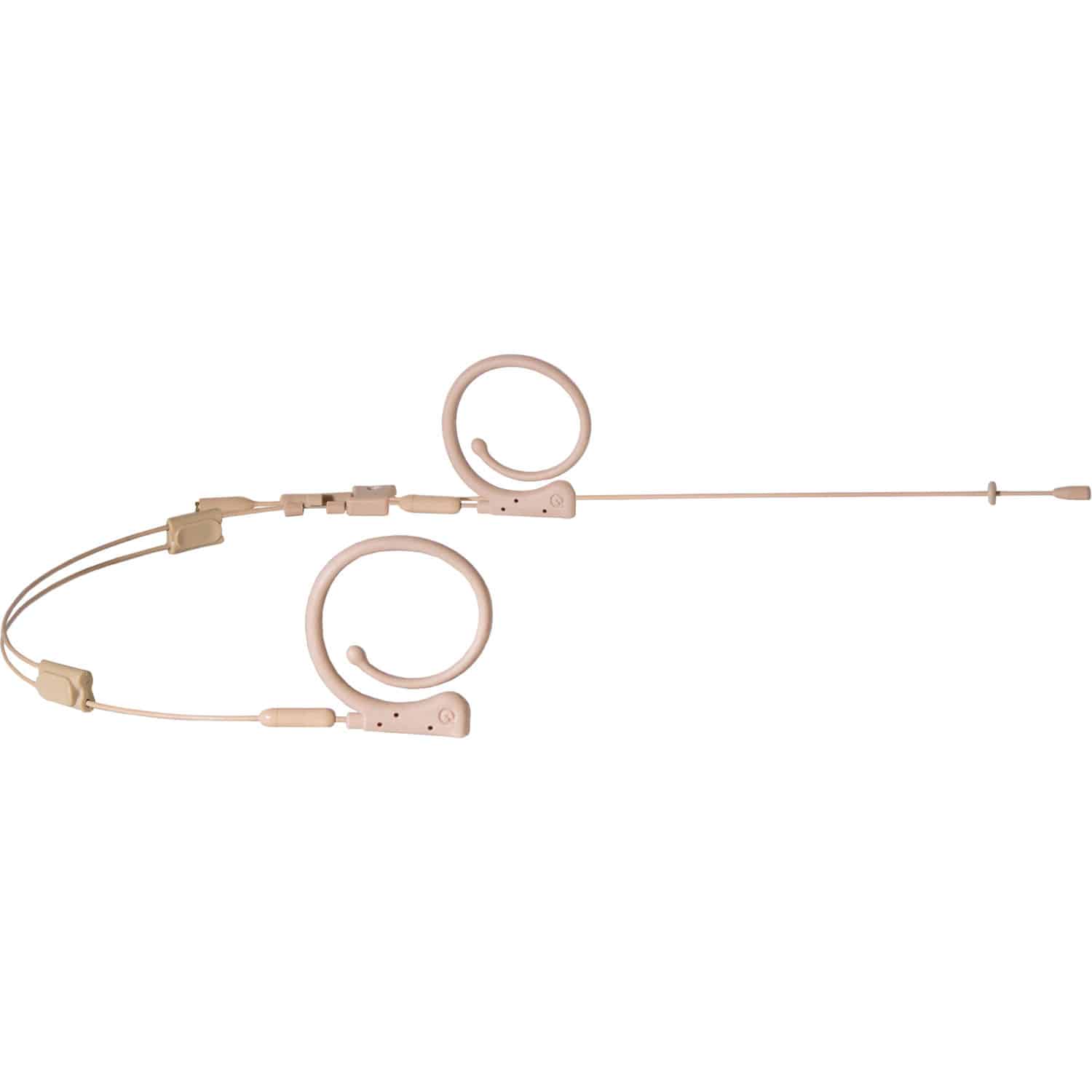Que Audio QA22BE Dual ear headworn microphone -45dB (Omni) Beige 1 Que Audio QA22BE Dual ear headworn microphone -45dB (Omni) Beige