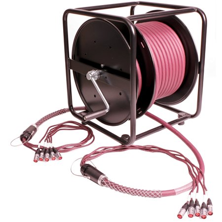 Klotz RC-EEW75V highly flexible RamCAT network cable drum system for use on the road - black or violet CAT5e (S/UTP) / etherCON - etherCON - 75 m 1 Klotz RC-EEW75V highly flexible RamCAT network cable drum system for use on the road - black or violet CAT5e (S/UTP) / etherCON - etherCON - 75 m