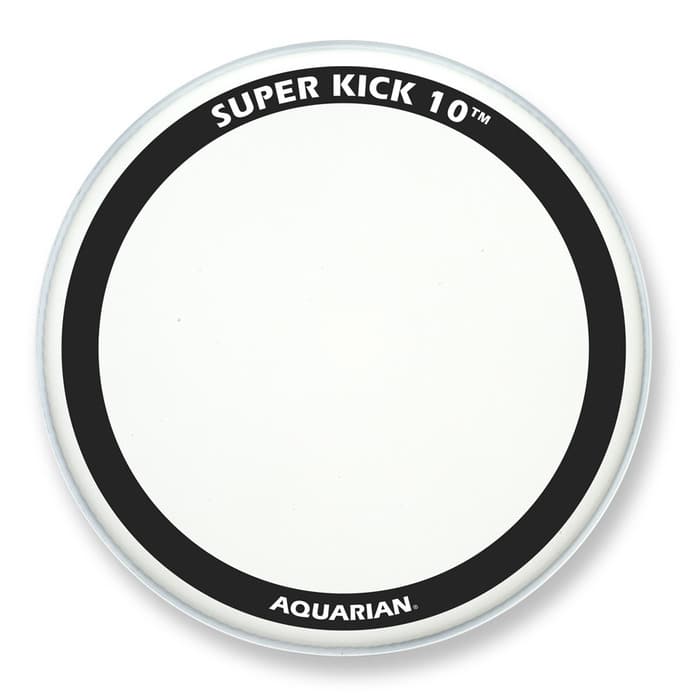 Aquarian TCSK1024 24" Superkick 10, Texture Coated 10/10 Double Ply Bass Drumhead with SK Floating Muffle Ring 1 Aquarian TCSK1024 24" Superkick 10, Texture Coated 10/10 Double Ply Bass Drumhead with SK Floating Muffle Ring