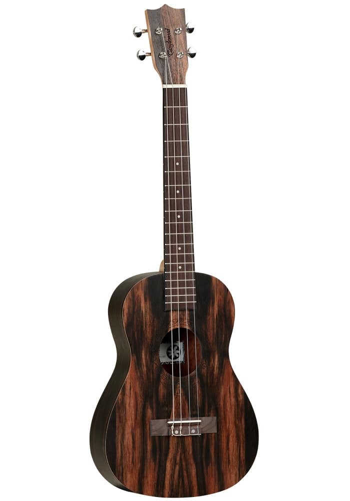 Tanglewood TWT20 Baritone, All Figured Ebony, Aquila Strings in Padded Gig Bag 1 Tanglewood TWT20 Baritone, All Figured Ebony, Aquila Strings in Padded Gig Bag