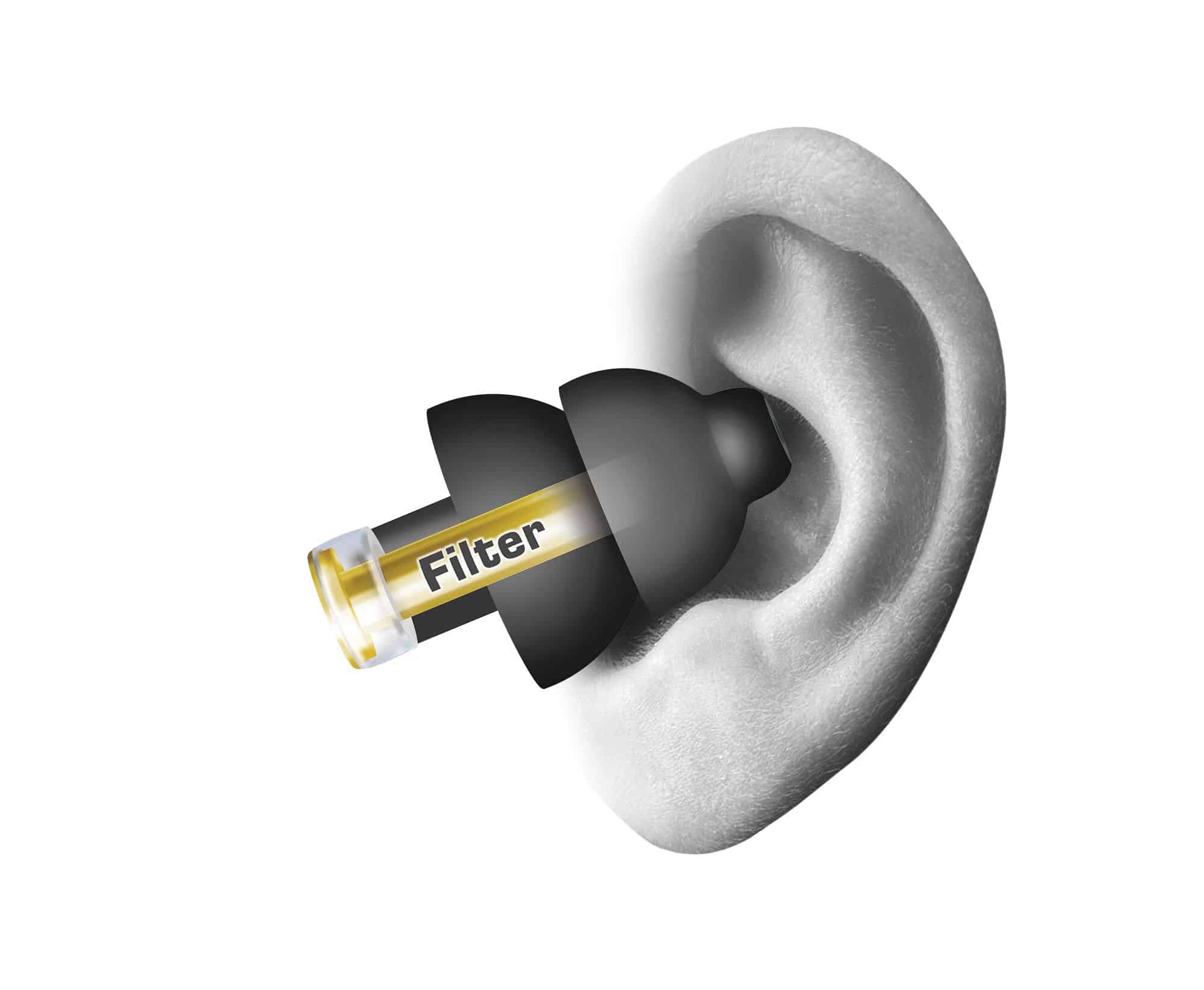 Alpine Ørepropper sort 4 Alpine Ørepropper sort - Billede 4