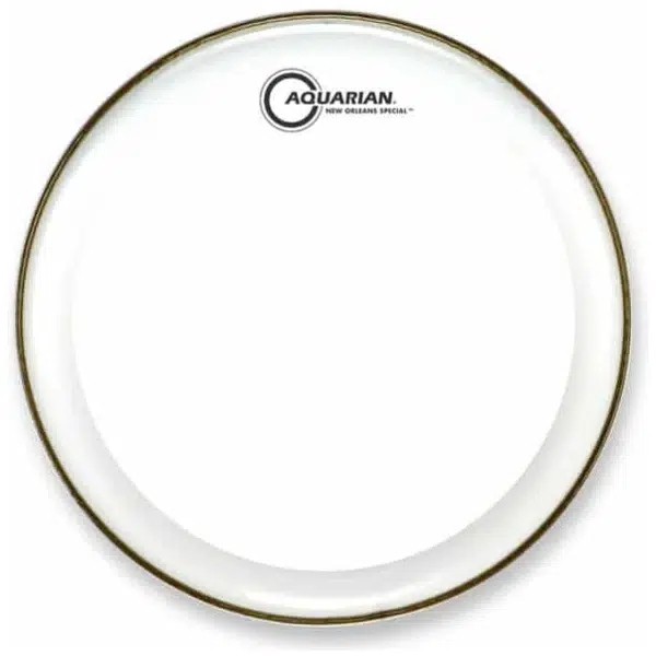 Aquarian NOS13 13" New Orleans Special, Single Ply Snare Drum Batter with Bonded Powerdot Surface 1 Aquarian NOS13 13" New Orleans Special, Single Ply Snare Drum Batter with Bonded Powerdot Surface