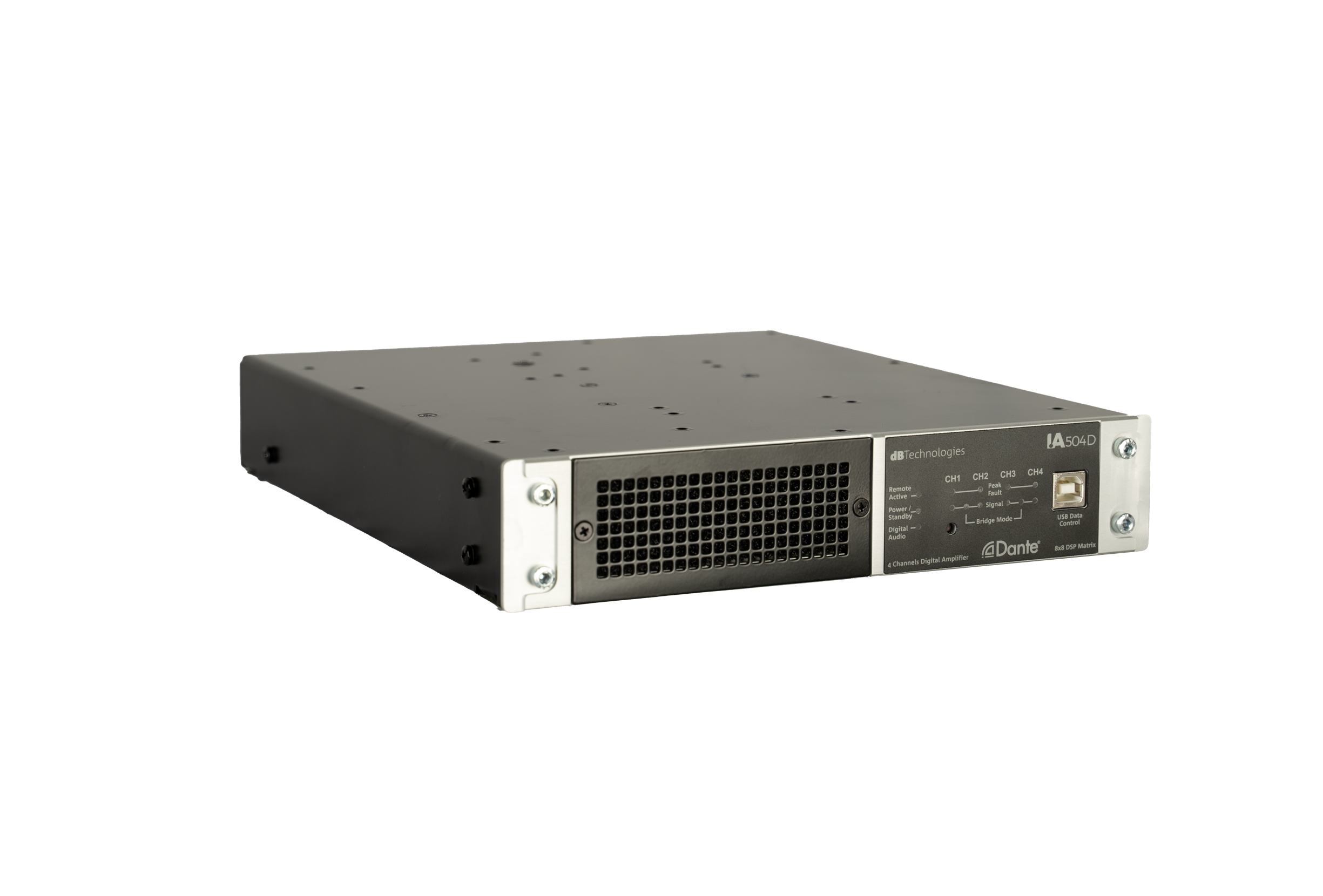 dBTechnoogies IA504D 4 Channels HALF-RACK power amplifier 6 dBTechnoogies IA504D 4 Channels HALF-RACK power amplifier - Billede 6