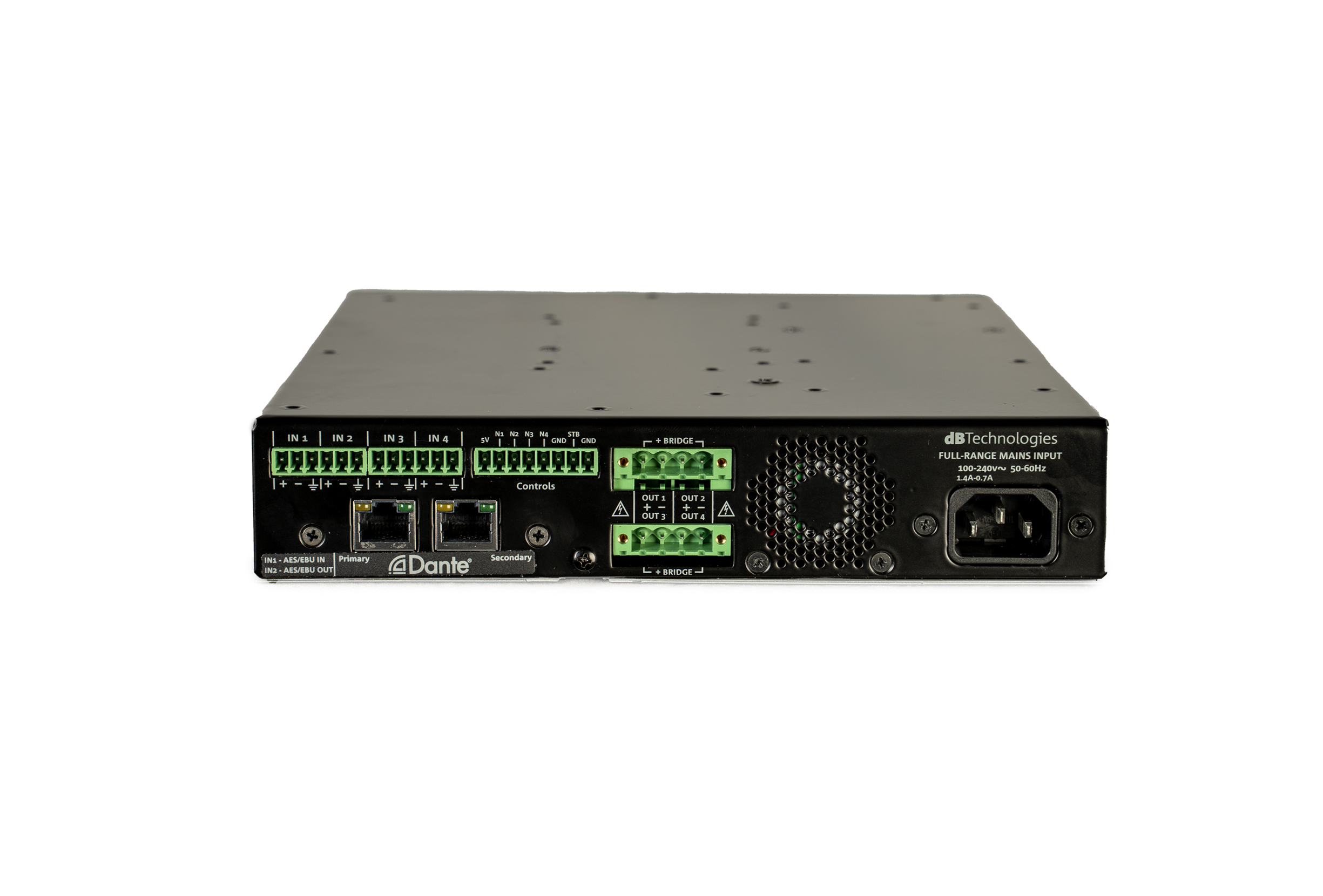 dBTechnoogies IA504D 4 Channels HALF-RACK power amplifier 4 dBTechnoogies IA504D 4 Channels HALF-RACK power amplifier - Billede 4