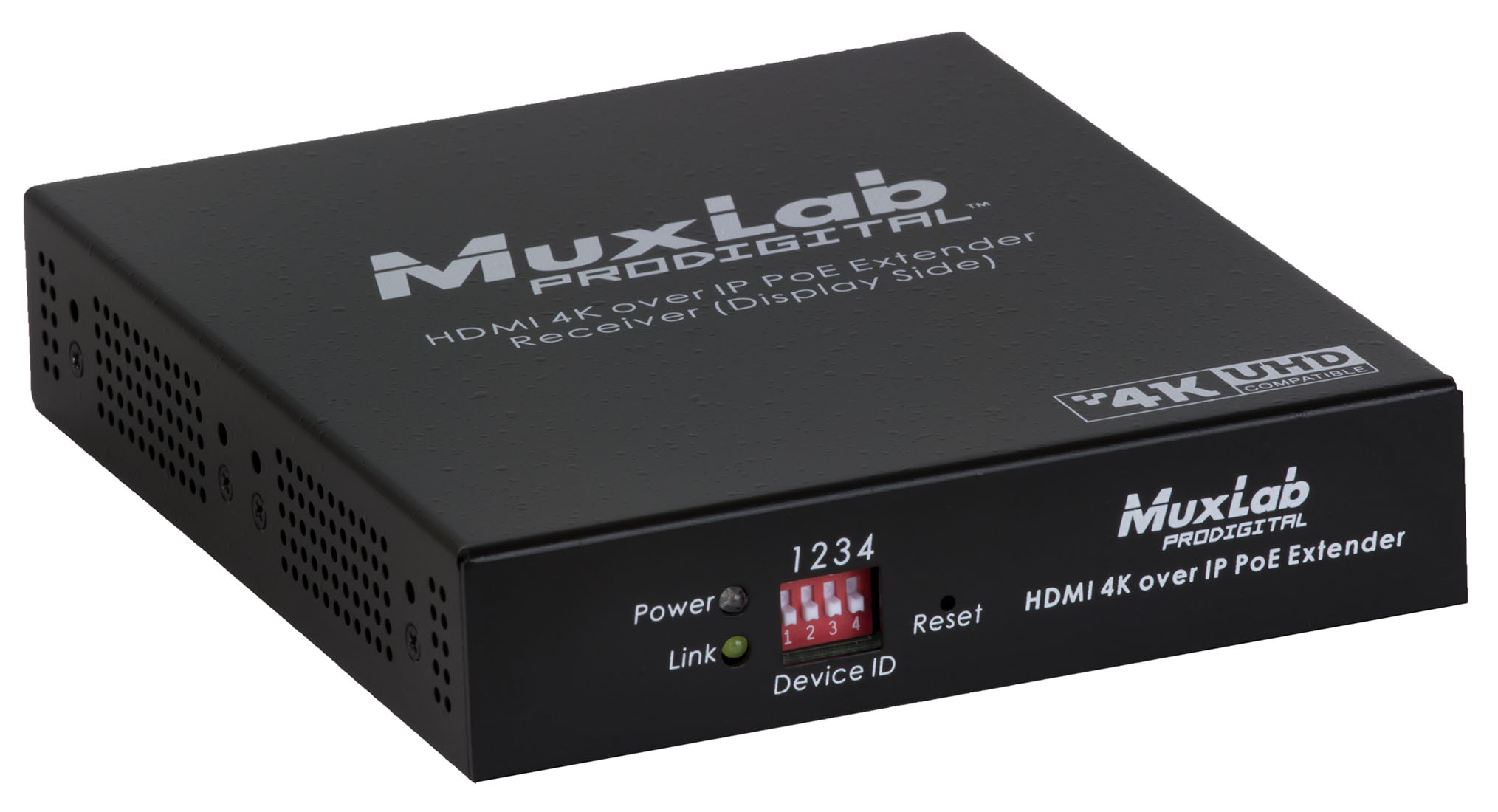 MuxLab ML500759-RX HDMI 4K over IP PoE Receiver 1 MuxLab ML500759-RX HDMI 4K over IP PoE Receiver