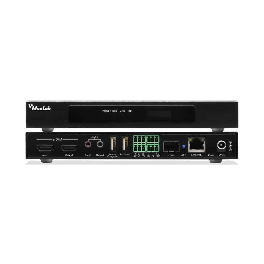 MuxLab ML500860 HDMI over IP PoE Seamless Transceiver 4K/30 7 MuxLab ML500860 HDMI over IP PoE Seamless Transceiver 4K/30 - Billede 7