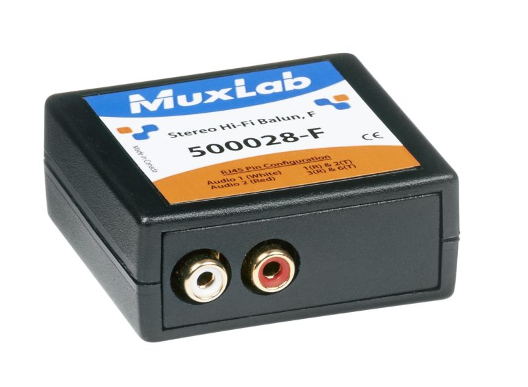 MuxLab ML500028 Stereo Hi-Fi Balun 2 MuxLab ML500028 Stereo Hi-Fi Balun - Billede 2