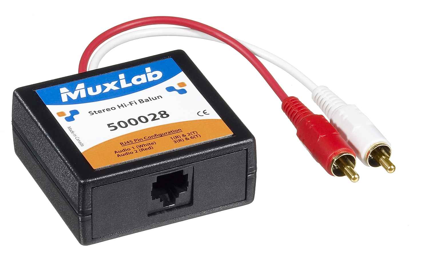 MuxLab ML500028 Stereo Hi-Fi Balun 1 MuxLab ML500028 Stereo Hi-Fi Balun