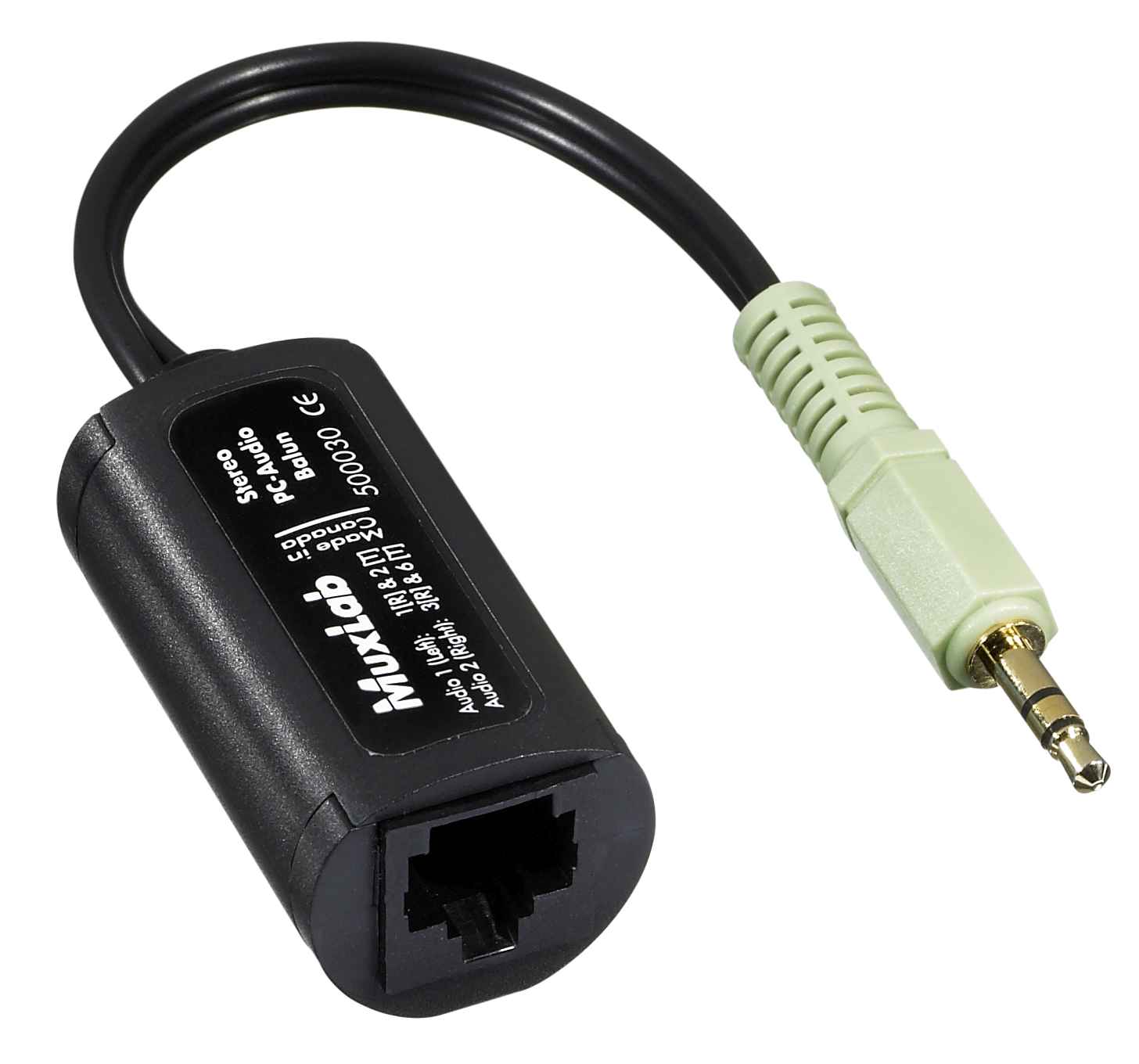 MuxLab ML500030 Stereo PC / Audio Balun 1 MuxLab ML500030 Stereo PC / Audio Balun