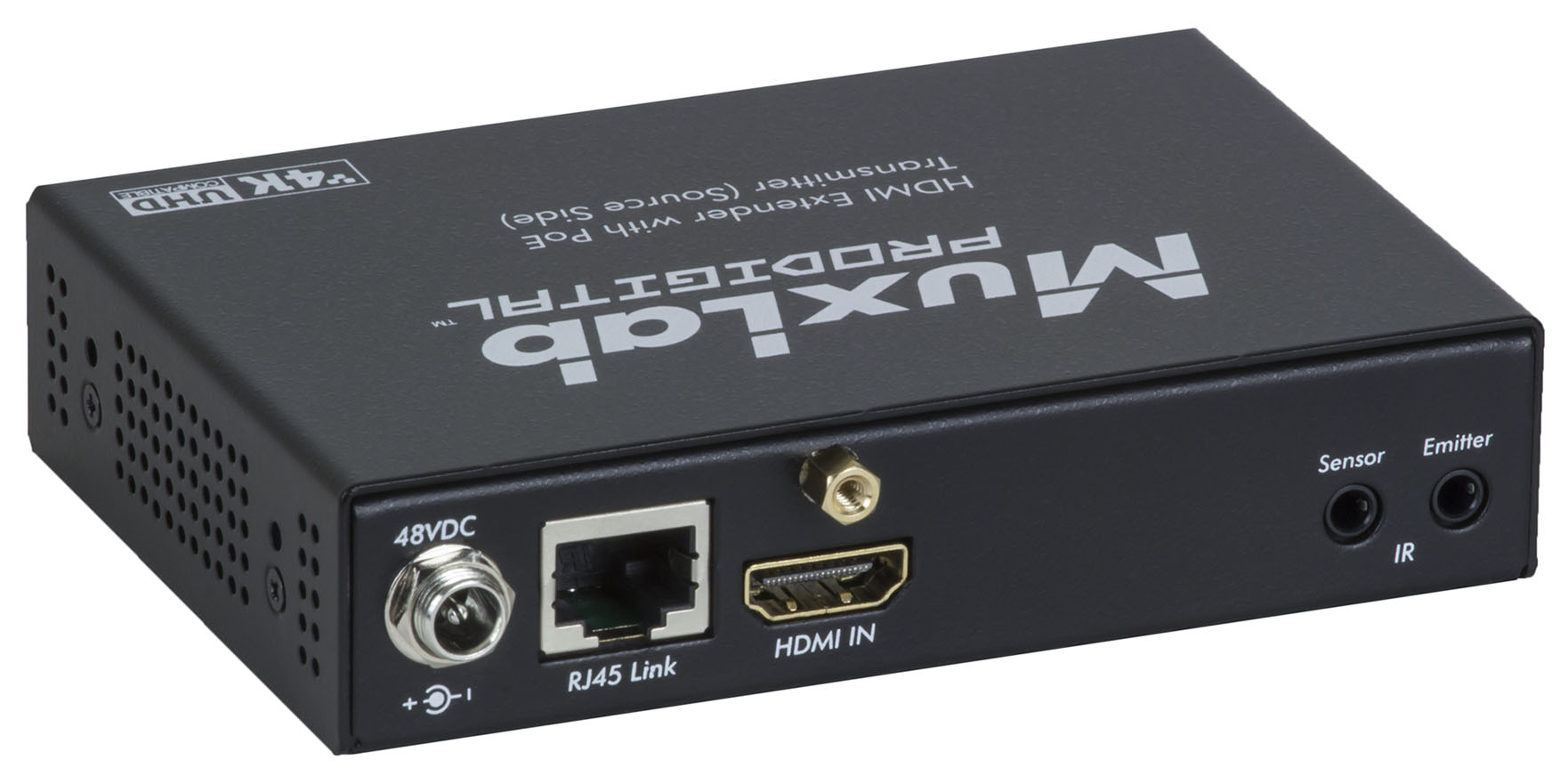 MuxLab ML500451-POE HDMI Extender Kit, PoE, HDBT, UHD-4K 4 MuxLab ML500451-POE HDMI Extender Kit, PoE, HDBT, UHD-4K - Billede 4