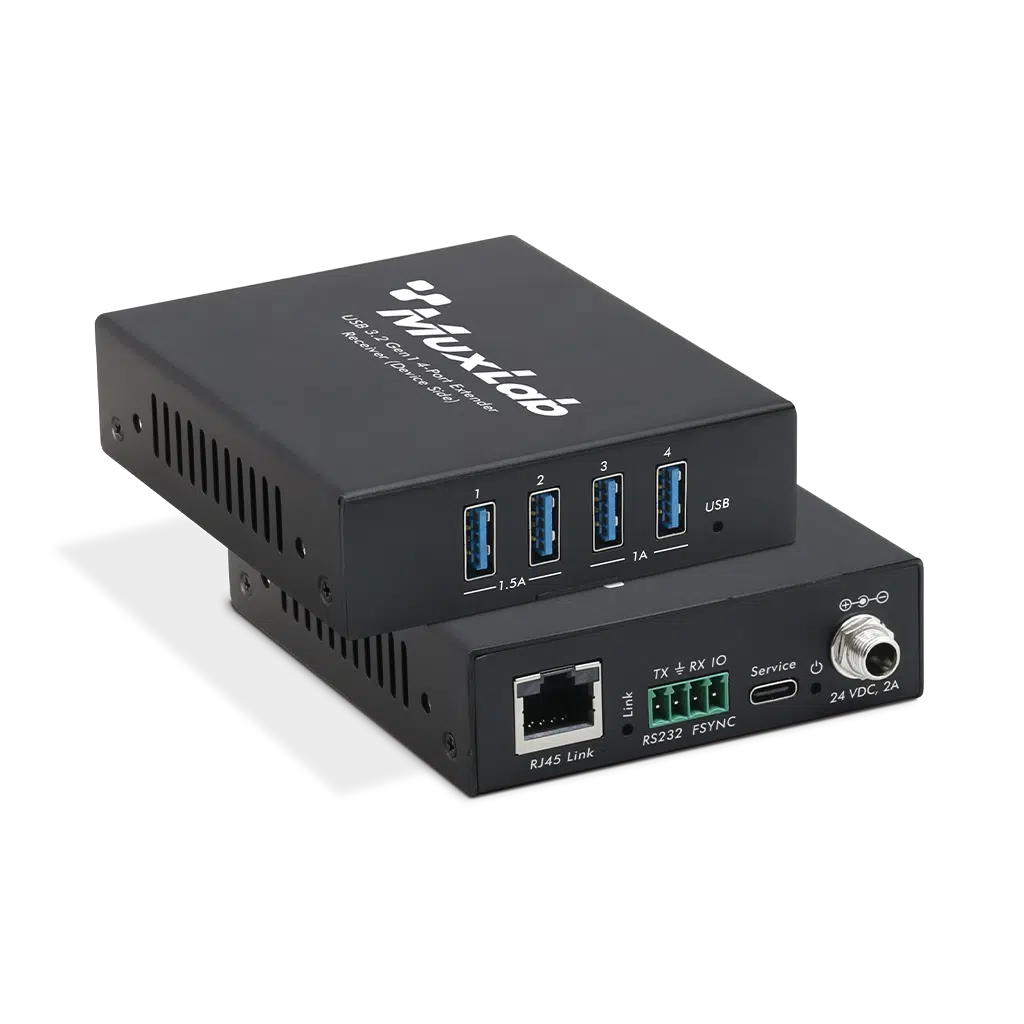 MuxLab ML500530 USB 3.2 Gen1 4-Port Extender Kit, 100m 2 MuxLab ML500530 USB 3.2 Gen1 4-Port Extender Kit, 100m - Billede 2