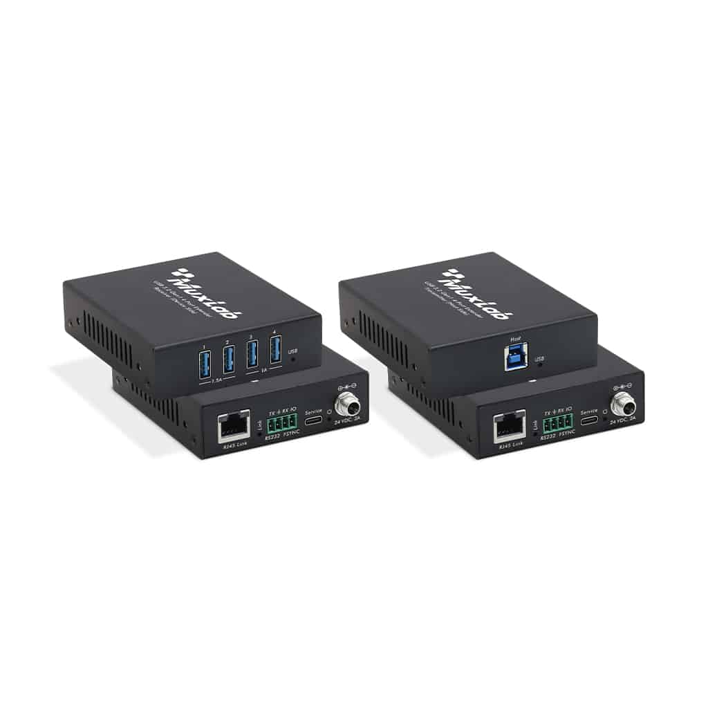 MuxLab ML500530 USB 3.2 Gen1 4-Port Extender Kit, 100m 1 MuxLab ML500530 USB 3.2 Gen1 4-Port Extender Kit, 100m