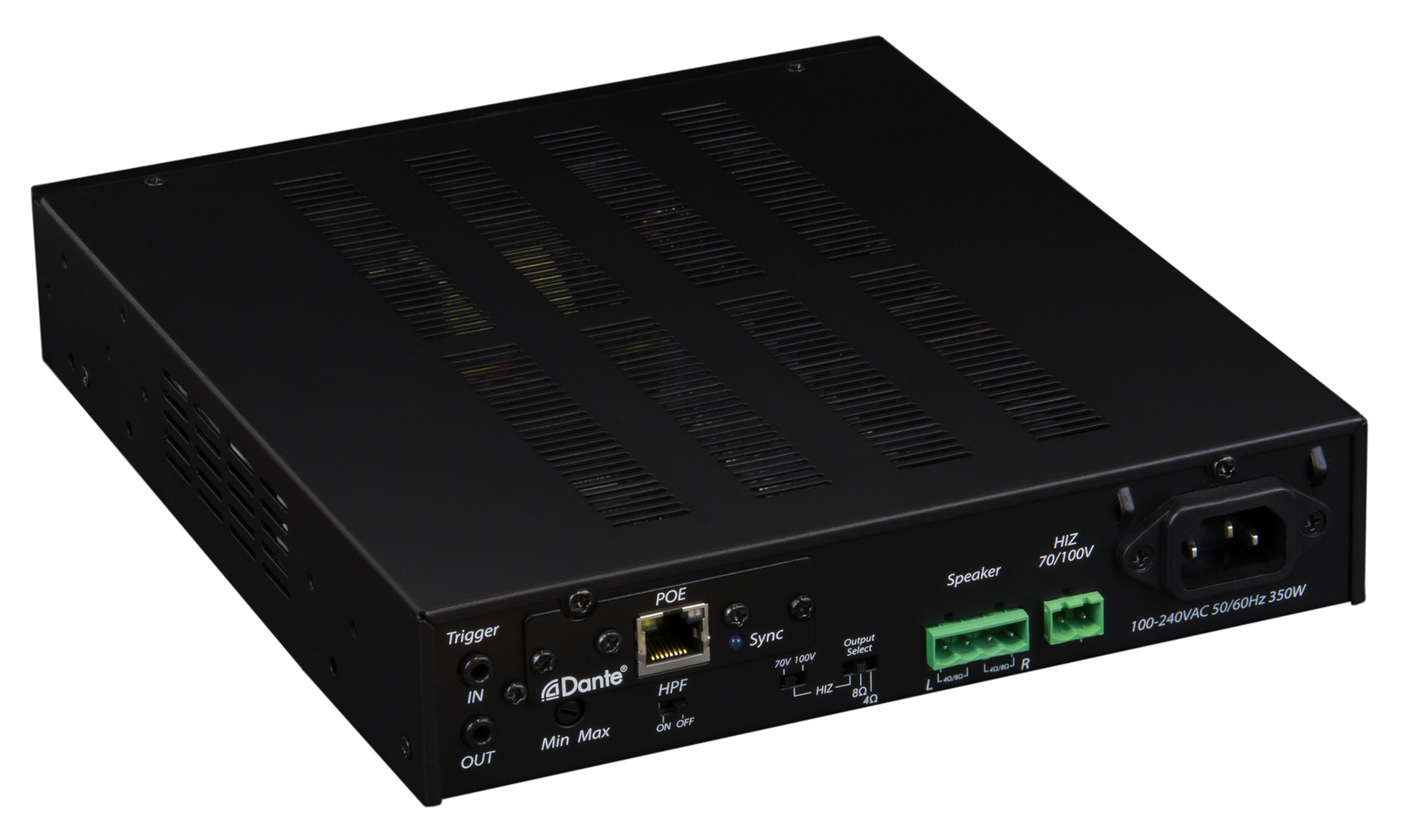 MuxLab ML500553 Dante 2-Channel Power Amplifier 240W 3 MuxLab ML500553 Dante 2-Channel Power Amplifier 240W - Billede 3