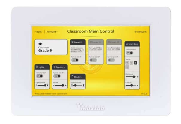 MuxLab ML500817-WH Touch Control Panel 5 Inch White, PoE 1 MuxLab ML500817-WH Touch Control Panel 5 Inch White, PoE