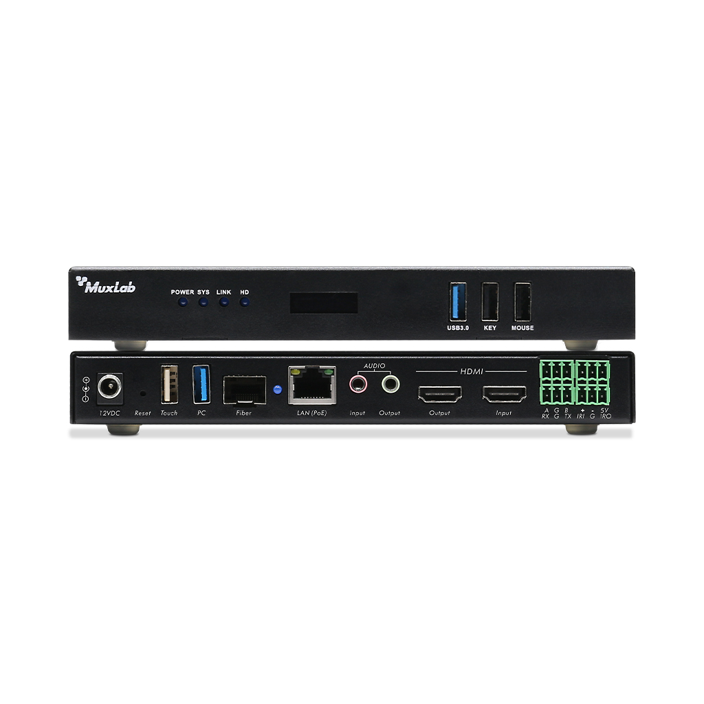 MuxLab ML500863 KVM over IP PoE Workstation Transceiver 4K/60 4 MuxLab ML500863 KVM over IP PoE Workstation Transceiver 4K/60 - Billede 4