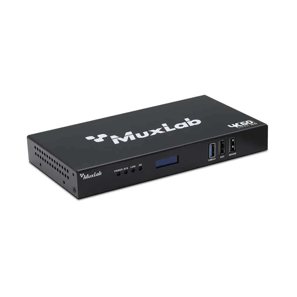 MuxLab ML500863 KVM over IP PoE Workstation Transceiver 4K/60 6 MuxLab ML500863 KVM over IP PoE Workstation Transceiver 4K/60 - Billede 6