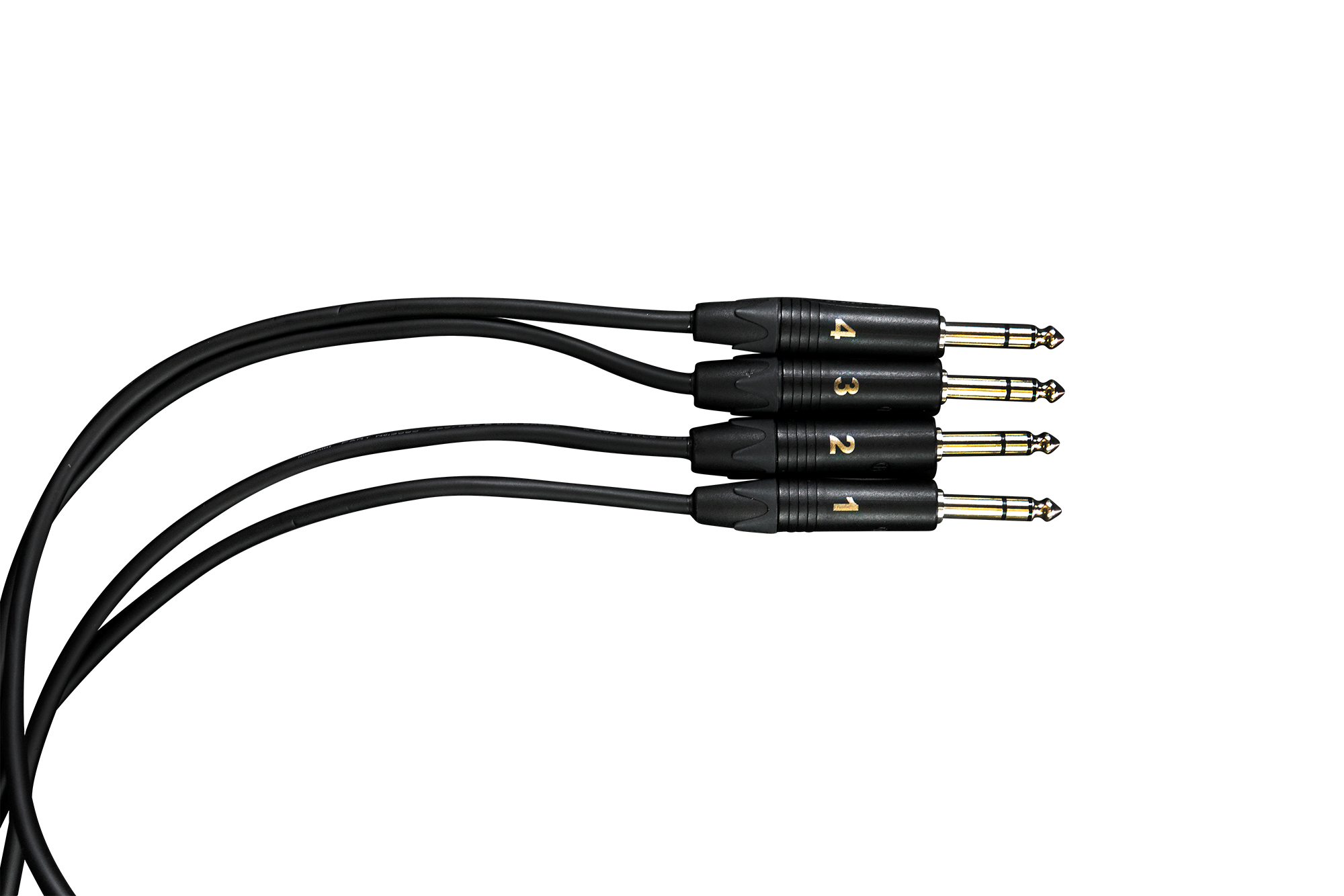 SoundTools CTTRS CAT Tails TRS 4 male TRS 24" breakout tails to female etherCON (1/4 inch breakout) 2 SoundTools CTTRS CAT Tails TRS 4 male TRS 24" breakout tails to female etherCON (1/4 inch breakout) - Billede 2