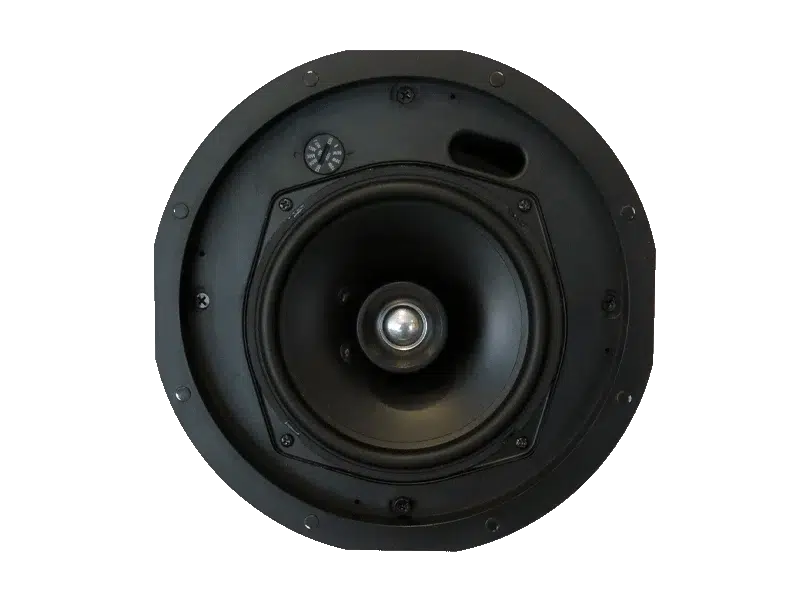 Australian Monitor QF60CS 2 way premium ceiling speaker, featuring sealed metal back box, 152mm woofer & 19mm titanium horn loaded tweeter. 100V Taps at 60, 30, 15 & 7.5W & 16Ω, c/w tile bridge 5 Australian Monitor QF60CS 2 way premium ceiling speaker, featuring sealed metal back box, 152mm woofer & 19mm titanium horn loaded tweeter. 100V Taps at 60, 30, 15 & 7.5W & 16Ω, c/w tile bridge - Billede 5