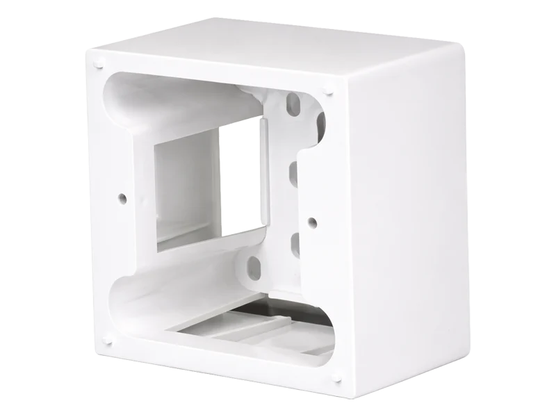 Australian Monitor WPBACKBOX-EU-W Deep Wall Panel Mounting Block - White. EU Style 1 Australian Monitor WPBACKBOX-EU-W Deep Wall Panel Mounting Block - White. EU Style