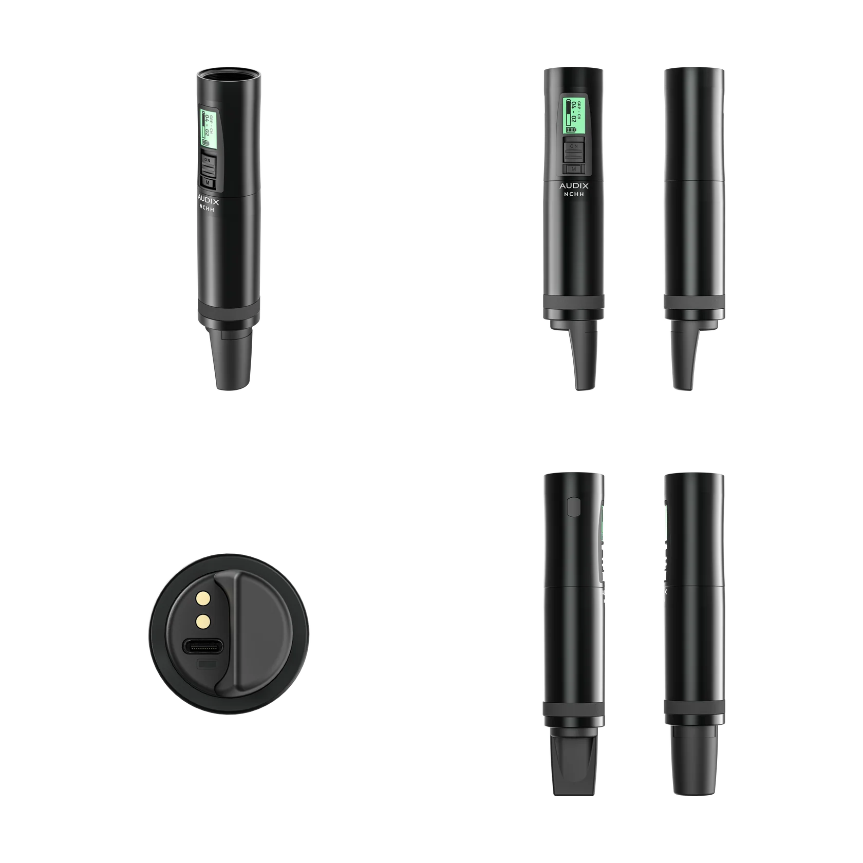 Audix NCHHEC Novacore UHF Digital Handheld Transmitter with Extended Cardioid Capsule 4 Audix NCHHEC Novacore UHF Digital Handheld Transmitter with Extended Cardioid Capsule - Billede 4